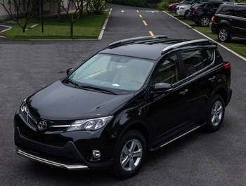 Рейлинги на крышу Toyota RAV 4 (2012-н.в.) - ОбвесКарРу VIN: CNT17-13RAV4-006. 