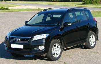 Рейлинги на крышу Toyota RAV 4 (2006-2013) - ОбвесКарРу VIN: 0243-02. 