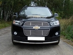 Решетка радиатора нижняя для Chevrolet Captiva (12 мм)