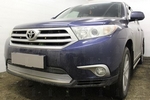 Решетка радиатора ProtectGrille Premium для Toyota Highlander (2010-2013 Хром)