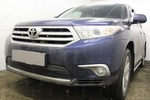 Решетка радиатора ProtectGrille Premium для Toyota Highlander (2010-2013 Черная)