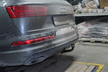 Cъемный фаркоп Westfalia для Audi Q7 - оригинал - ОбвесКарРу VIN: 305437600001. 