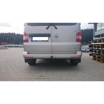 Cъемный фаркоп Westfalia электрикой для Volkswagen Transporter T5 - ОбвесКарРу VIN: 321651900113. 