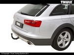 Убирающийся за бампер фаркоп Thule Brink для Audi A6 Avant