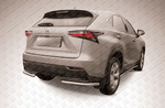 Уголки d57 SLITKOFF для Lexus NX300h