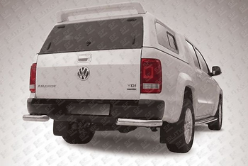 Уголки d57 SLITKOFF для Volkswagen Amarok - ОбвесКарРу VIN: VWAM13-014. 