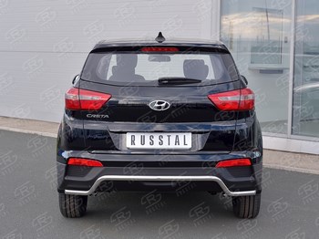 Задняя защита для Hyundai Creta - ОбвесКарРу VIN: HCRZ-002428. 