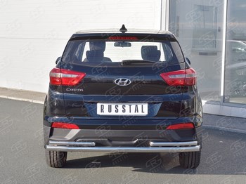 Задняя защита для Hyundai Creta - ОбвесКарРу VIN: HCRZ-002432. 