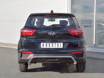 Задняя защита для Hyundai Creta - ОбвесКарРу VIN: HCRZ-002429. 