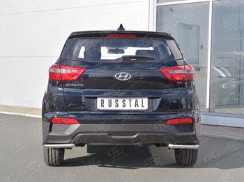 Задняя защита для Hyundai Creta - ОбвесКарРу VIN: HCRZ-002433. 