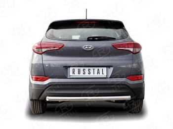 Задняя защита для Hyundai Tucson (2015-н.в.) - ОбвесКарРу VIN: HTZ-002241. 