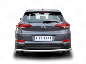 Задняя защита для Hyundai Tucson (2015-н.в.) - ОбвесКарРу VIN: HTZ-002242. 