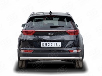 Задняя защита для Kia Sportage (2016-н.в.) - ОбвесКарРу VIN: KSZ-002296. 