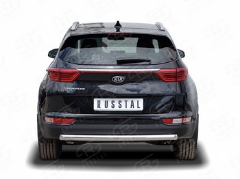 Задняя защита для Kia Sportage (2016-н.в.) - ОбвесКарРу VIN: KSZ-002295. 