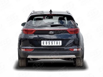 Задняя защита для Kia Sportage (2016-н.в.) - ОбвесКарРу VIN: KSZ-002292. 