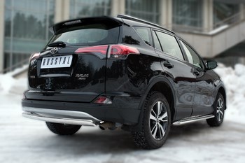 Задняя защита для Toyota RAV4 (2015-н.в.) - ОбвесКарРу VIN: TR4Z-002202. 