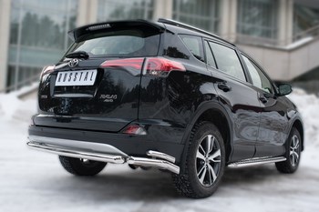 Задняя защита для Toyota RAV4 (2015-н.в.) - ОбвесКарРу VIN: TR4Z-002204. 