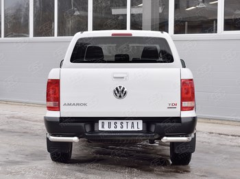 Задняя защита для Volkswagen Amarok - ОбвесКарРу VIN: VAMZ-002544. 