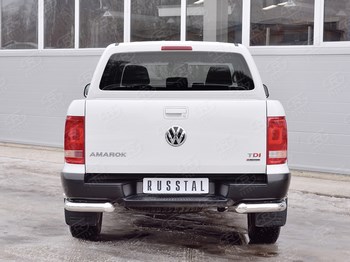 Задняя защита для Volkswagen Amarok - ОбвесКарРу VIN: VAMZ-002545. 