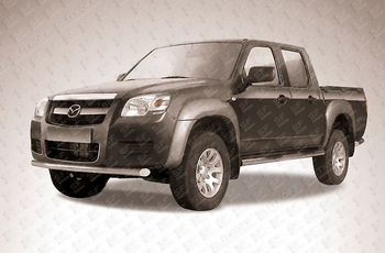 Защита переднего бампера d57 SLITKOFF для Mazda BT-50 - ОбвесКарРу VIN: MZB010. 