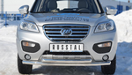 Защита переднего бампера d63 (секции) d63 (дуга) RUSSTAL для Lifan X60