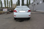 Защита заднего бампера d42 SLITKOFF для Hyundai Solaris