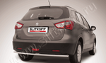 Защита заднего бампера d42 SLITKOFF для Suzuki SX-4