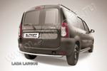 Защита заднего бампера d42 SLITKOFF для Lada Largus