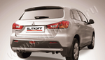 Защита заднего бампера d57 SLITKOFF для Mitsubishi ASX