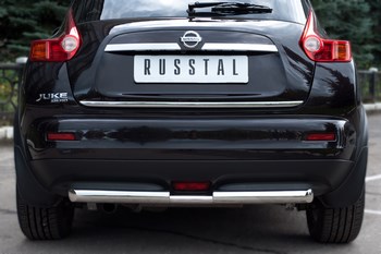 Защита заднего бампера d63/42 (ступень) - ОбвесКарРу VIN: 6441 / NJ4Z-000886. 
