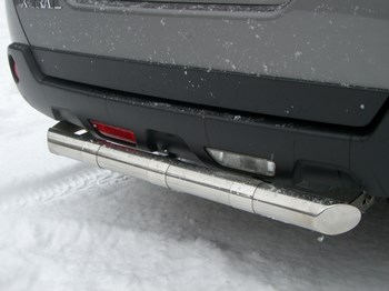 Защита заднего бампера d63 - ОбвесКарРу VIN: 6377 / NXZ-000093. 