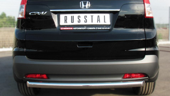 Защита заднего бампера D63 (дуга) RUSSTAL для Honda CR-V 2.0 - ОбвесКарРу VIN: HVZ-001342. 
