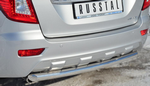 Защита заднего бампера D63 (дуга) RUSSTAL для Lifan X60