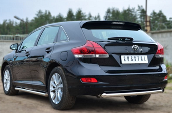 Защита заднего бампера D63 (дуга) RUSSTAL для Toyota Venza - ОбвесКарРу VIN: TVZ-001482. 