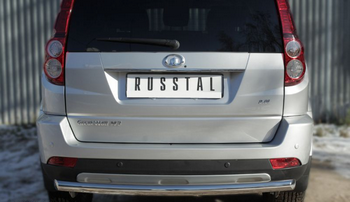 Защита заднего бампера D63 (дуга) RUSSTAL для Great Wall Hover H3 - ОбвесКарРу VIN: GWH3Z-001948. 
