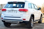 Защита заднего бампера D63 (дуга) D63 (дуга) RUSSTAL для Jeep Grand Cherokee