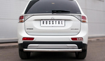 Защита заднего бампера D63 (дуга) RUSSTAL для Mitsubishi Outlander