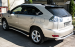 Защита заднего бампера D63 RUSSTAL для Lexus RX300