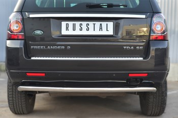 Защита заднего бампера d63 (волна) - ОбвесКарРу VIN: 6389 / LFRZ-001496. 