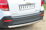 Защита заднего бампера D63(дуга) RUSSTAL для Chevrolet Captiva