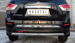 Защита заднего бампера D75хD42 (дуга) RUSSTAL для Nissan Pathfinder