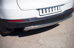 Защита заднего бампера D75хD42 овал Tiguan Sport & Style (Trend & Fun)