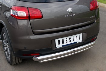 Защита заднего бампера d76/42 нижняя - ОбвесКарРу VIN: 6537 / P48Z-000540. 