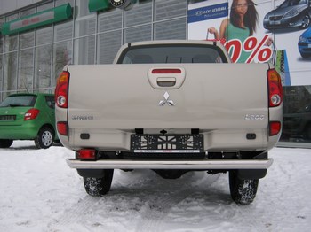 Защита заднего бампера d76 - ОбвесКарРу VIN: 6490 / MLZ-001128. 