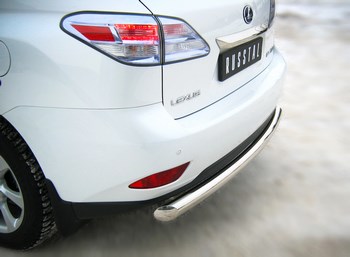 Защита заднего бампера d76 - ОбвесКарРу VIN: 6486 / LRXZ-000407. 