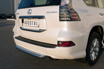 Защита заднего бампера D76 (дуга) RUSSTAL для Lexus GX460