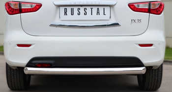 Защита заднего бампера D76 (дуга) RUSSTAL для Infiniti JX35 - ОбвесКарРу VIN: JXZ-001465. 