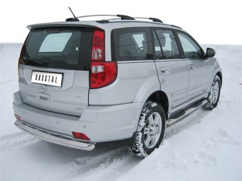 Защита заднего бампера d76 (дуга) - ОбвесКарРу VIN: 6507 / GH3Z-000306. 