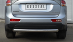 Защита заднего бампера D76 (дуга) RUSSTAL для Mitsubishi Outlander