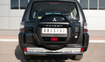 Защита заднего бампера D76 (дуга) RUSSTAL для Mitsubishi Pajero 4